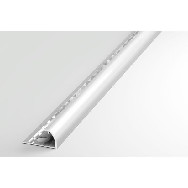 Угол внешний алюминиевый для плитки толщиной до 12мм ПК 03-12.2700.001, без покрытия