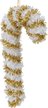 Украшение Рождественская трость из мишуры 17х7,5см, золото, ПЭТ, SYMTB-1724162