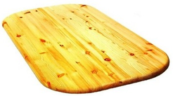 Столешница овальная Хвоя 28мм 700х1500 АВ