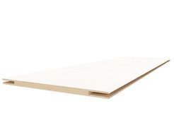 Добор телескоп ПВХ белый бланко мелинга 10х100х2070мм