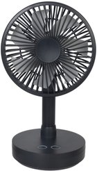 Вентилятор настольный VNS-fan-005 6Вт, USB, аккумулятор, черный