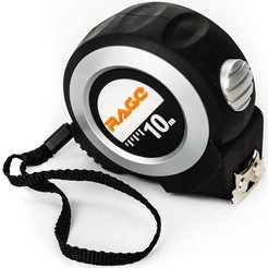 Рулетка 10мХ25мм пластиковый корпус RAGE 100050