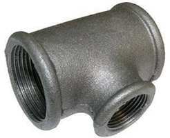 Тройник переходной чугунный 20х15мм