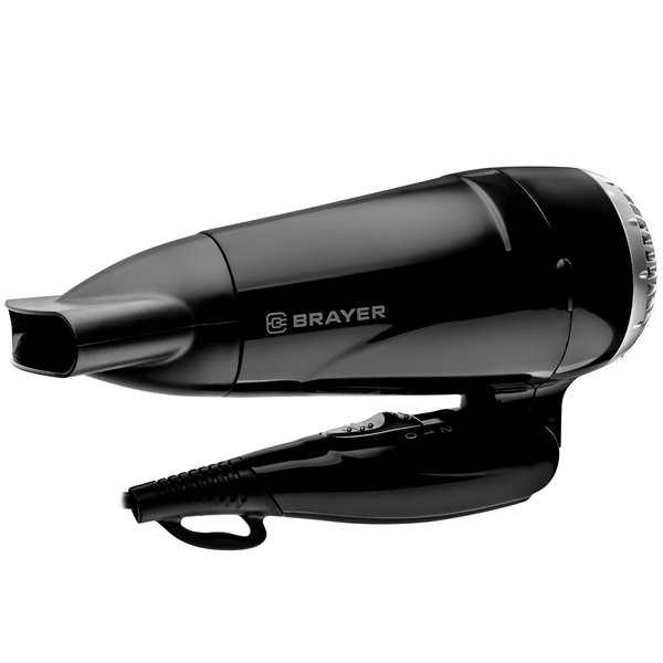 Фен для волос Brayer BR3024 1600Вт 2 скорости, складная ручка
