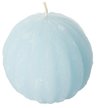 Свеча шар фигурный D90 бледно-голубой