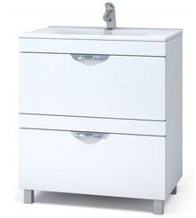 Тумба Kolombo 700 (700х460) под умывальник Melana A 3070,белый