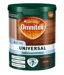 Пропитка для древесины Omnitex Universal 2в1 Палисандр 0,9л