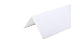 Уголок пр.пластик бел.20x10x1,5х1000мм