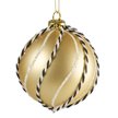 Шар с узором 8см золото SYPMQB-102232 Шар с узором 8см золото SYPMQB-102232