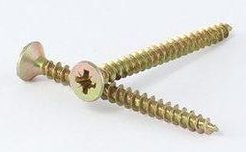 Саморез универсальный желтый 3,5х35 (200шт) №1443