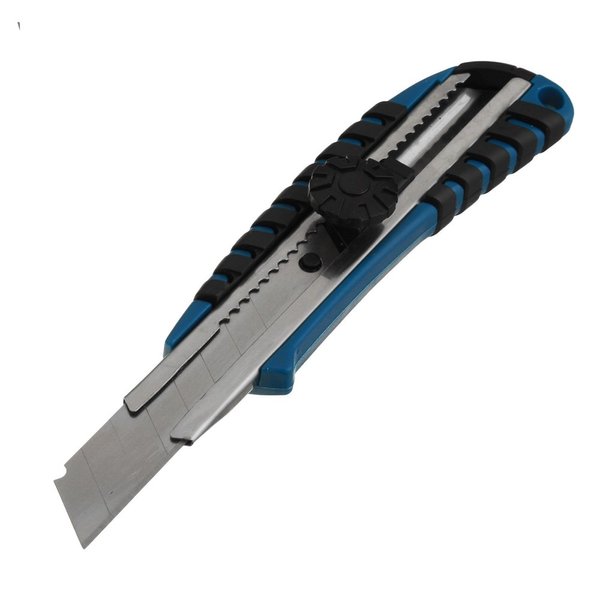 Нож RemoColor Basic-twist 18мм винтовой фиксатор двухкомпонентный корпус