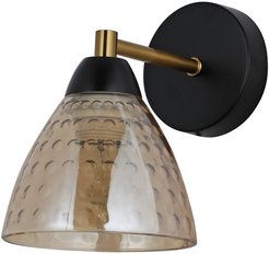Бра Esistenza 9120-1W BK+AB, 1xE27/60W (19x13.5x19)