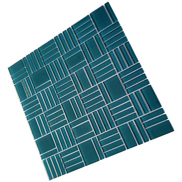 Мозаика Tessare 30,0х30,0х0,6см стекло морская волна шт(VG14)