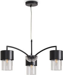 Люстра Freya Lumin FR5515PL-03B Черный 3хE14 40Вт