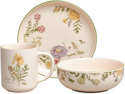 Набор посуды обеденный Lefard Spring flowers 3предм. Кружка, тарелка, салатник фарфор