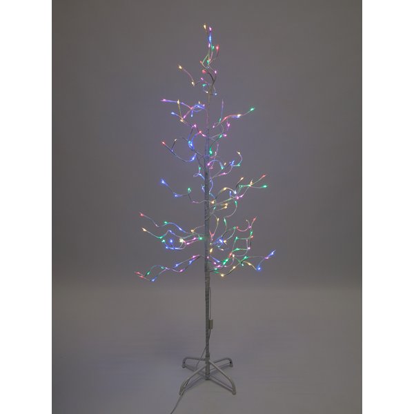 Фигура светодиодная внешняя Дерево 150см 180LED IP44, мультиколор, постоянное свечение