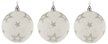 Набор шаров 3шт 8см белый светящийся, SYPMQB-0323090 Набор шаров 3шт 8см белый светящийся, SYPMQB-0323090