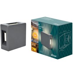 Светильник уличный duwi Nuovo LED 7W IP54 3000K серый