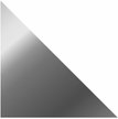 Плитка зеркальная Треугольник 15х15х0,4см графит 4шт/кмп