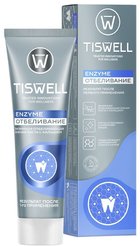 Паста зубная Tiswell 110мл Отбеливающая энзимная от темного налета и камня с кальцием и фтором