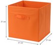Короб д/хранения Qually 31х31х31см оранжевый