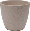 Кашпо бетонное Песок d21см h18,2см v4л, коричневый
