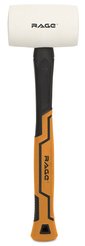 Киянка резиновая RAGE 450г с фиберглассовой рукояткой