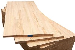 Щит мебельный хвоя 18х300х1600 сорт В