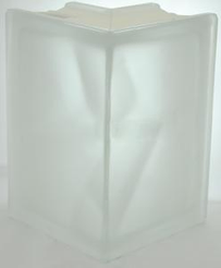 Стеклоблок Vitra углов.90 б/ц матов.Волна (шт)