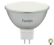 Лампа светодиодная Feron 7Вт G5.3 2700К свет теплый