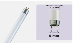 Лампа люминесцентная HO 49Вт/840 49Вт T5 4000К G5 OSRAM, 1449мм