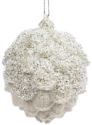 Украшение подвесное Magic Time Шишка 11,5x8,5x8,5см арт.90988