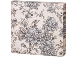 Салфетки бумажные Lefard Royal Garden 20шт 33х33см 3-слойные