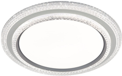 Светильник потолочный светодиодный ЭРА SPB-6 Sunny 86W-3K-6,5K-RC WH+GR с ДУ