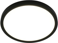 Светильник светодиодный ROUND 28W BLACK/WHITE 300x25мм