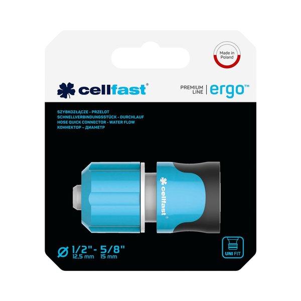 Коннектор для шланга Cellfast ERGO 1/2"