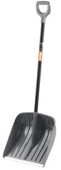Лопата снегоуборочная Amigo grande Grey 45х45х136см