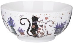 Салатник Lefard Lavander Cats 730мл 15х7см фарфор