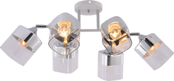Люстра Repollo 4085-6 WH+CR, 6xE27/60W (74х50х27мм)
