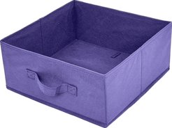 Короб д/хранения Qually 31х31х14см синий