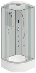 Кабина душевая NG-3317-14/NG-3301-14F (900х900х2150) стекло МАТОВОЕ 4 места