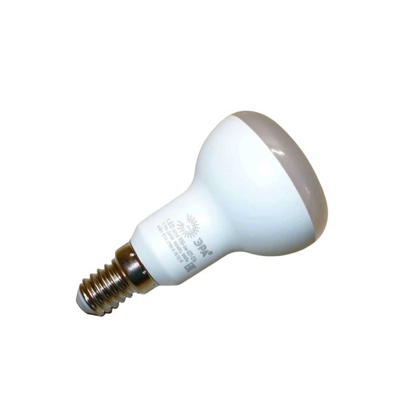 Лампа светодиодная Эра 6Вт R50 Е14 4000К свет холодный