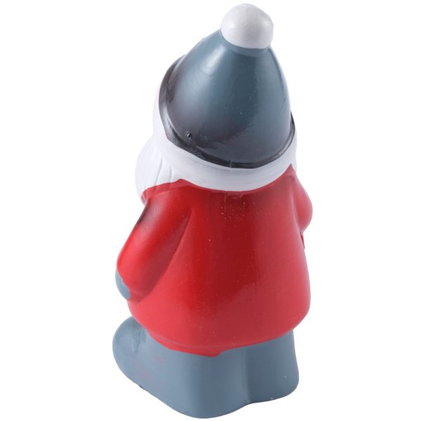 Фигурка керамическая Санта Клаус 15,2см, красно-серый, LED-подсветка (+ батарейка 2LR44), SYTCC-3823006