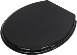 Сиденье для унитаза черное Н ИНКОЭР