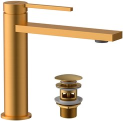 Cмеситель для раковины Lemark Valday LMF-8112B-BRG