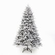 Ель искусственная Джорджия 210см, флокированная, 360LED, мультиколор, ПЭ+ПВХ