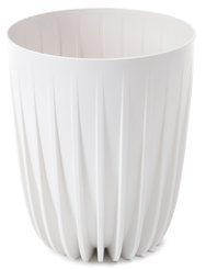 Кашпо Mira Eco recycled d14,5см h17см V1,5л белый