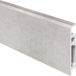 Плинтус напольный ударопрочный ПВХ Foresta Concept 70х2000мм Бетон Известковый (016)