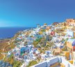 Фотообои Красочный город 300х270см виниловые на флизелиновой основе