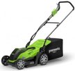 Газонокосилка аккумуляторная Greenworks G40LM35 АКБ G-MAX 40.0В 1х4Ач ширина среза 35см h20-70мм V40л